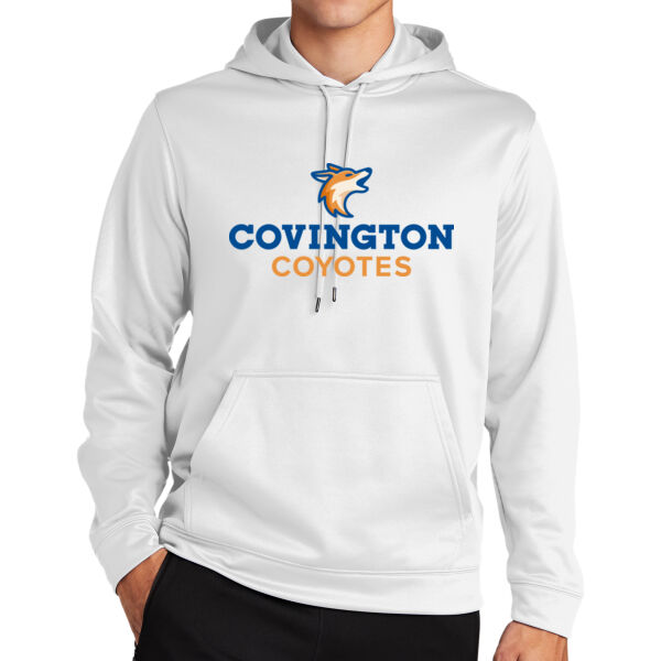 Covington Coyotes Sport Wick Fleece Hooded Pullover Thumbnail