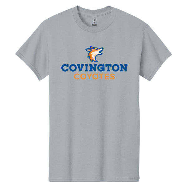 Covington Coyotes Heavy Cotton 100% Cotton T Shirt Thumbnail