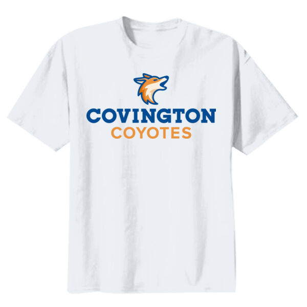 Covington Coyotes Youth Heavy Cotton 100% Cotton T Shirt Thumbnail